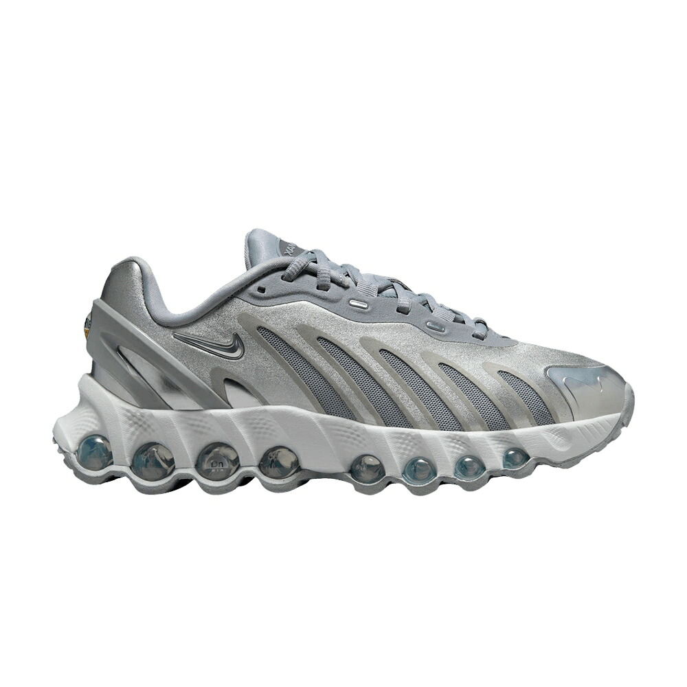 ナイキ マックス 灰色 グレー 白色 ホワイト エアマックス 'WOLF SILVER' ジュニア キッズ NIKE AIR MAX DN8 GS GREY METALLIC / WOLF GREY OFF WHITE OFF WHITE ベビー マタニティ スニーカー｜スニケス 44,005円