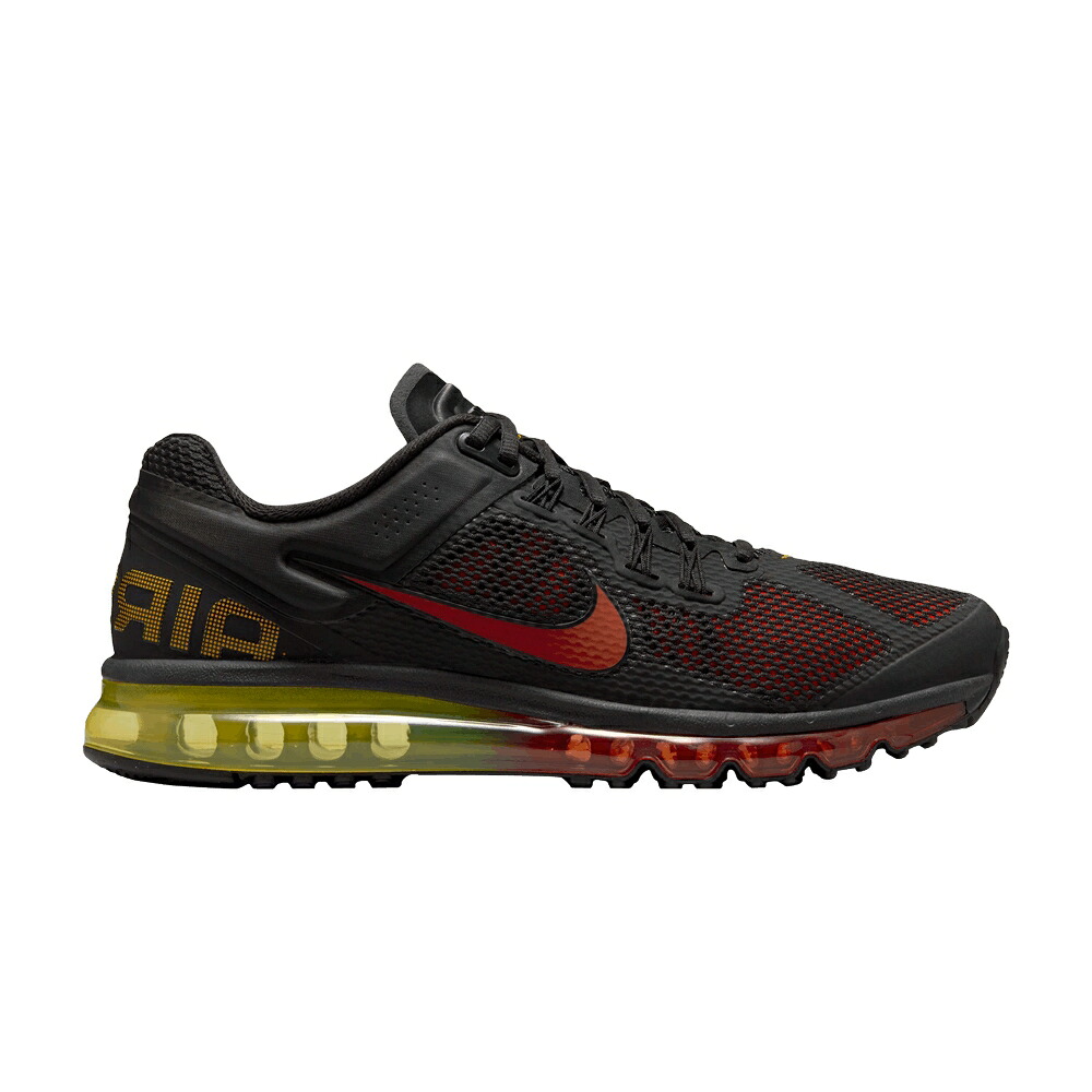 ナイキ マックス 赤 レッド 黒色 ブラック レーザー 橙 オレンジ エアマックス 'BLACK GRADIENT' スニーカー メンズ NIKE AIR MAX 2013 UNIVERSITY RED / BLACK LASER ORANGE UNIVERSITY|スニケス