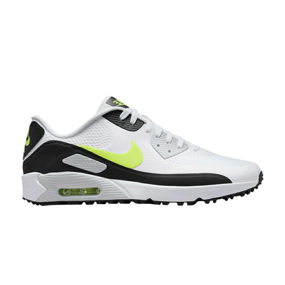 ナイキ マックス ゴルフ 白色 ホワイト ライム エアマックス WHITE LIME スニーカー メンズ NIKE AIR MAX 90 GOLF HOT / WHITE HOT LIME