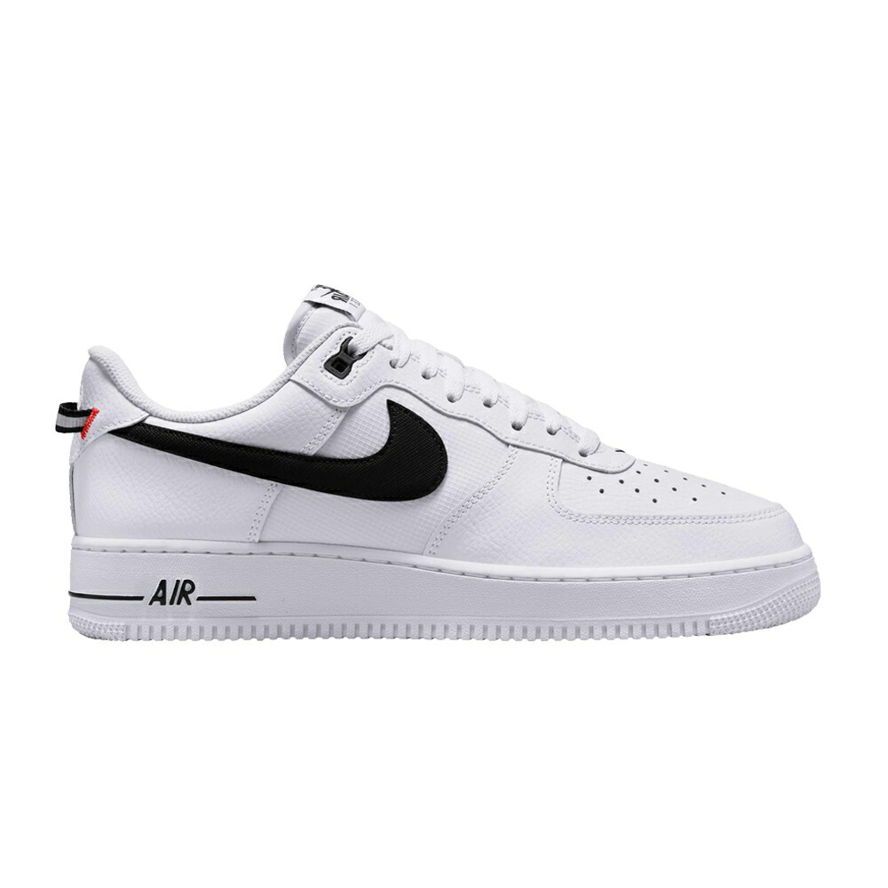 ナイキ 黒色 ブラック 白色 ホワイト クリムゾン エアフォース '07 'WHITE CRIMSON' スニーカー メンズ NIKE AIR FORCE 1 LV8 BLACK BRIGHT / WHITE BLACK BRIGHT CRIMSON