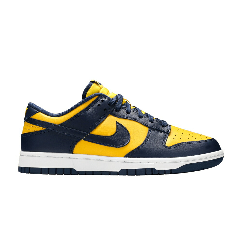 ナイキ ダンク 紺色 ネイビー ダンクロー MICHIGAN スニーカー メンズ NIKE DUNK LOW 2021 / VARSITY MAIZE MIDNIGHT NAVY