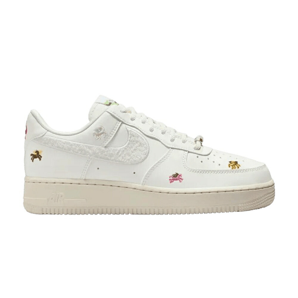 ナイキ チーム エアフォース YEAR HORSE スニーカー レディース NIKE WMNS AIR FORCE 1 LOW OF THE / SAIL PHANTOM PHANTOM TEAM