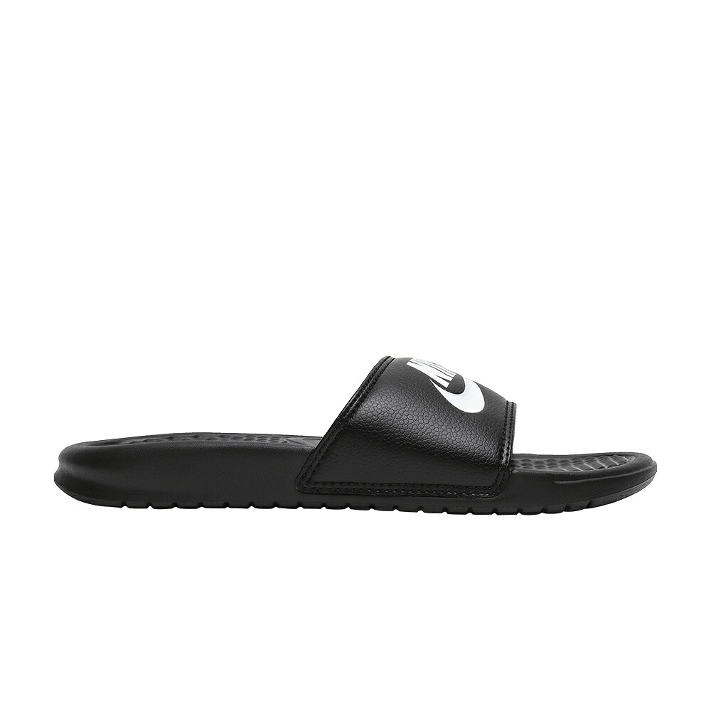 ナイキ ベナッシ サンダル 黒色 ブラック 白色 ホワイト 'BLACK' スニーカー メンズ NIKE BENASSI SLIDE / BLACK WHITE