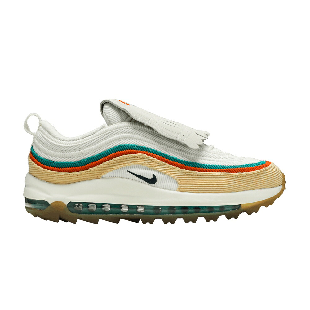 ナイキ マックス ゴルフ ゴールド エアマックス LUCKY GOOD スニーカー メンズ NIKE AIR MAX 97 GOLF NRG AND / CELESTIAL GOLD SAIL NEPTUNE