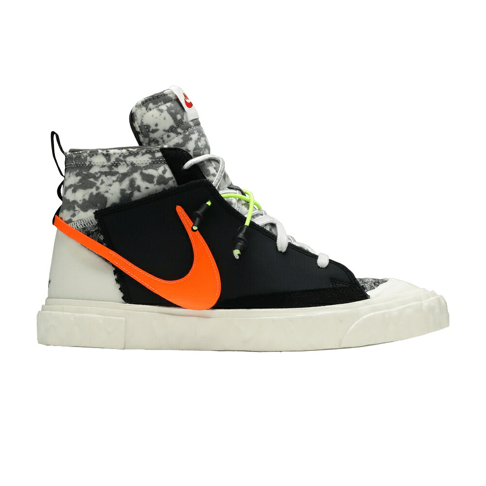 ナイキ ブレイザー ミッド 黒いこと 黒いこと 薄墨色 薄墨色 \u0027BLACK CAMO\u0027 スニーカー メンズ NIKE READYMADE X BLAZER MID / BLACK VAST GREY VOLT TOTAL