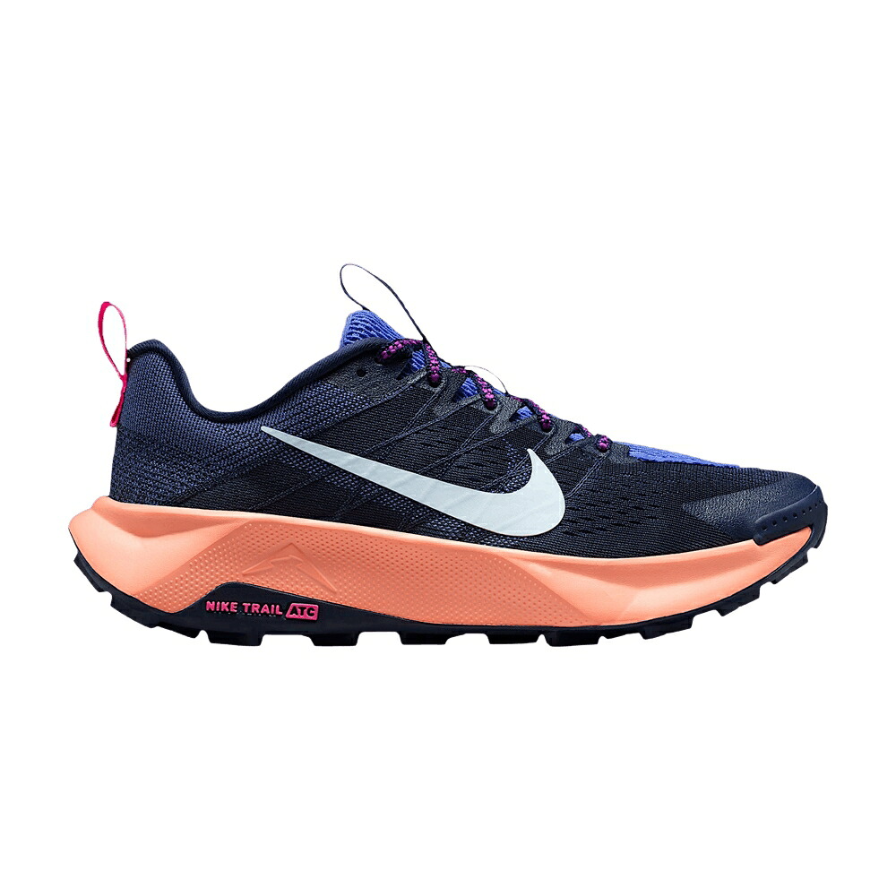 ナイキ 紺色 米国海軍 橙 オレンジ色 \u0027MIDNIGHT NAVY\u0027 スニーカー レディース NIKE WMNS WILDHORSE 10 / MIDNIGHT NAVY SAPPHIRE ORANGE