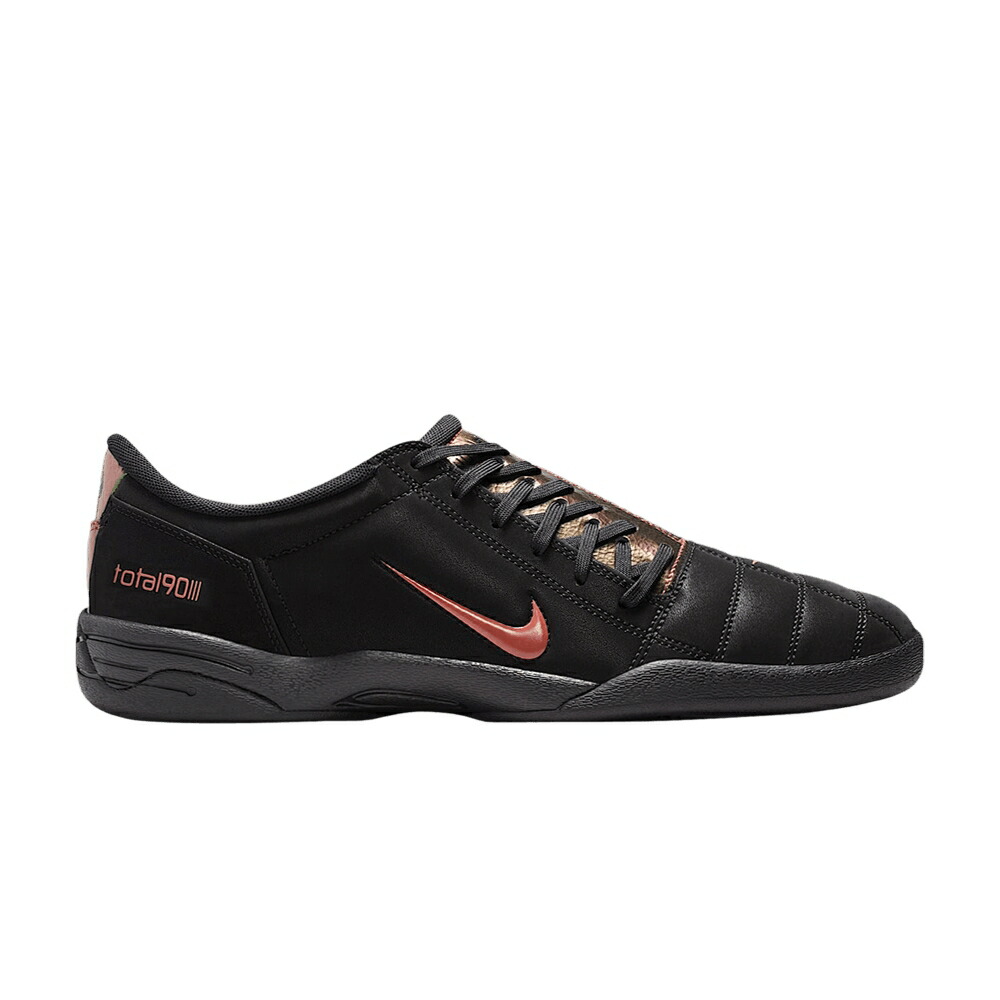 ナイキ プレミアム ティエンポ 黒色 ブラック 赤 レッド BLACK スニーカー メンズ NIKE TOTAL 90 PREMIUM TIEMPO / BLACK BLACK RED SEPIA