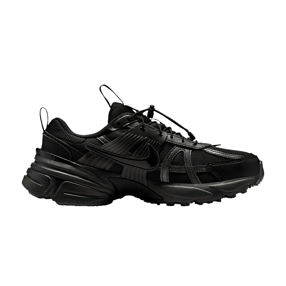 ナイキ 幽客 黒いこと 黒いこと しろがね色 しろがね色 \u0027BLACK\u0027 スニーカー レディース NIKE WMNS V2K RUN / BLACK METALLIC SILVER ANTHRACITE