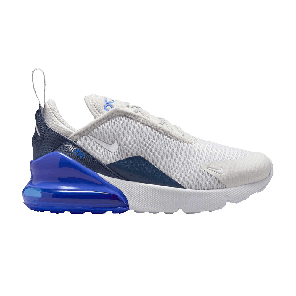 ナイキ マックス 薄墨色 薄墨色 サンダー 大気圏マックス \u0027VAST ROYAL\u0027 お坊っちゃん キッズ NIKE AIR MAX 270 なおなお書き GREY HYPER / VAST GREY HYPER ROYAL THUNDER もの言う花 マタニティ スニーカー