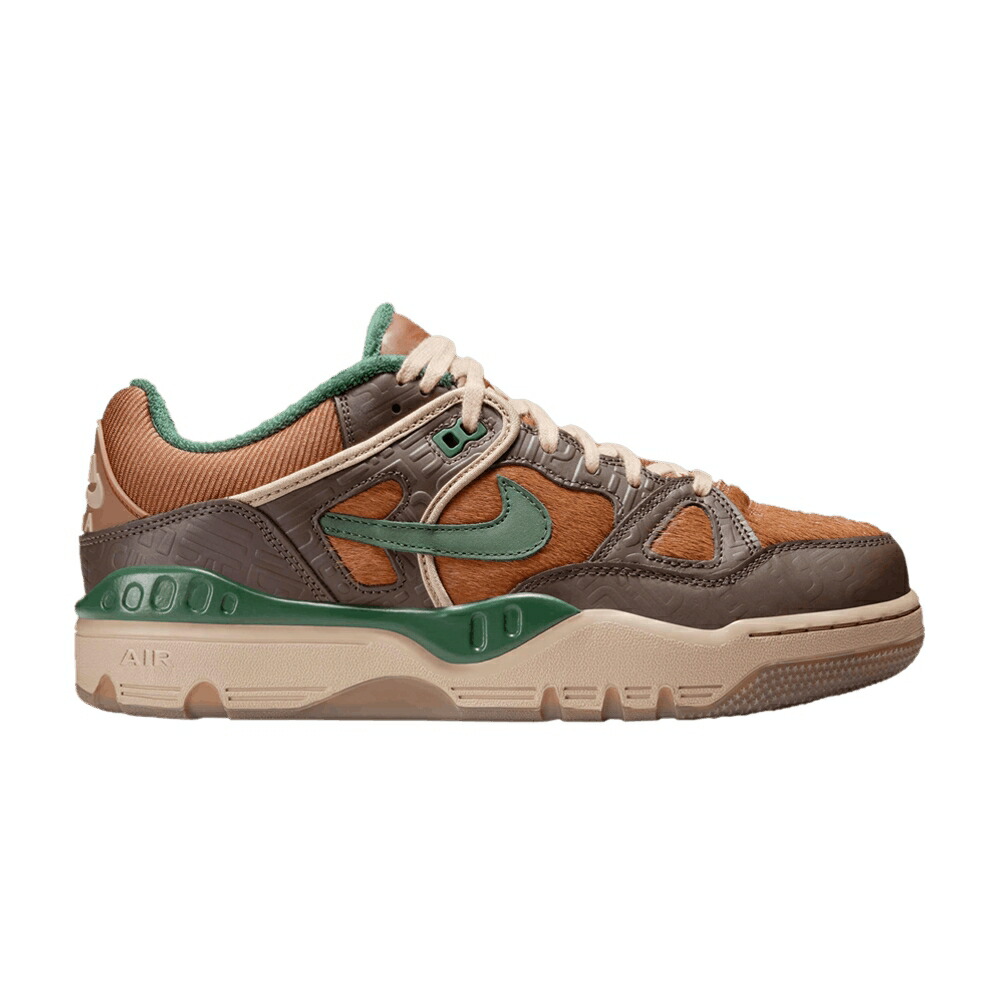 ナイキ 茶色 ブラウン エアフォース OGIN FIR スニーカー メンズ NIKE NIGO X AIR FORCE 3 LOW - BAROQUE BROWN OTSUMO PLAZA JAPAN EXCLUSIVE / BAROQUE BROWN FIR HEMP PECAN