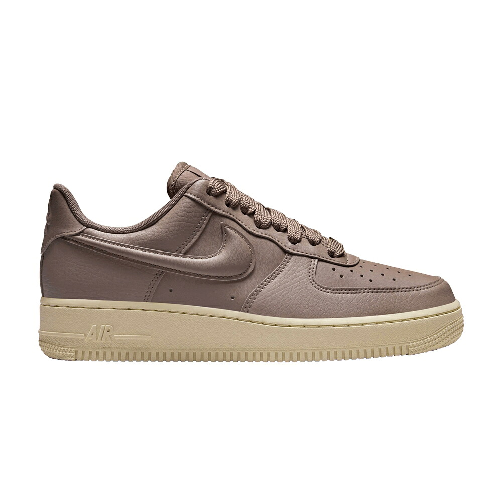 ナイキ 赤銅色 赤銅色 カーキ 黒いこと 黒いこと 空軍 \u002707 \u0027MINK SWOOSH\u0027 スニーカー レディース NIKE WMNS AIR FORCE 1 BROWN PUFFY / MINK BROWN LIGHT KHAKI BLACK