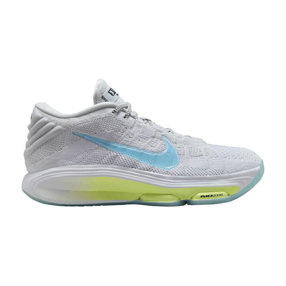 ナイキ 望遠レンズ プラチナム 純然たる 白いこと 白いこと \u0027PURE BLUE\u0027 スニーカー メンズ NIKE AIR ZOOM GT HUSTLE 3 EP PLATINUM GLACIER / PURE PLATINUM WHITE LIGHT LEMON