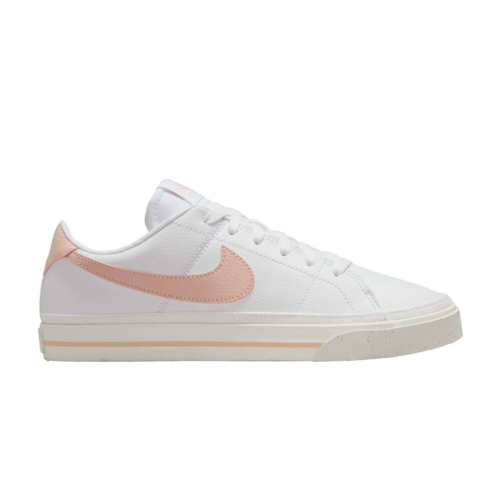 ナイキ 厚地の外套 レガシー 白いこと 白いこと \u0027WHITE CORAL\u0027 スニーカー レディース NIKE WMNS COURT LEGACY NEXT NATURE WASHED / WHITE SAIL WASHED CORAL