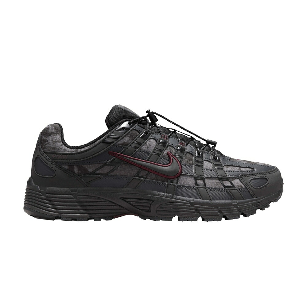 ナイキ ワイン色 バーガンディー 黒色 ブラック 紺色 ネイビー 'BLACK CRUSH' スニーカー レディース NIKE WMNS P-6000 BURGUNDY / BLACK MIDNIGHT NAVY BLACK