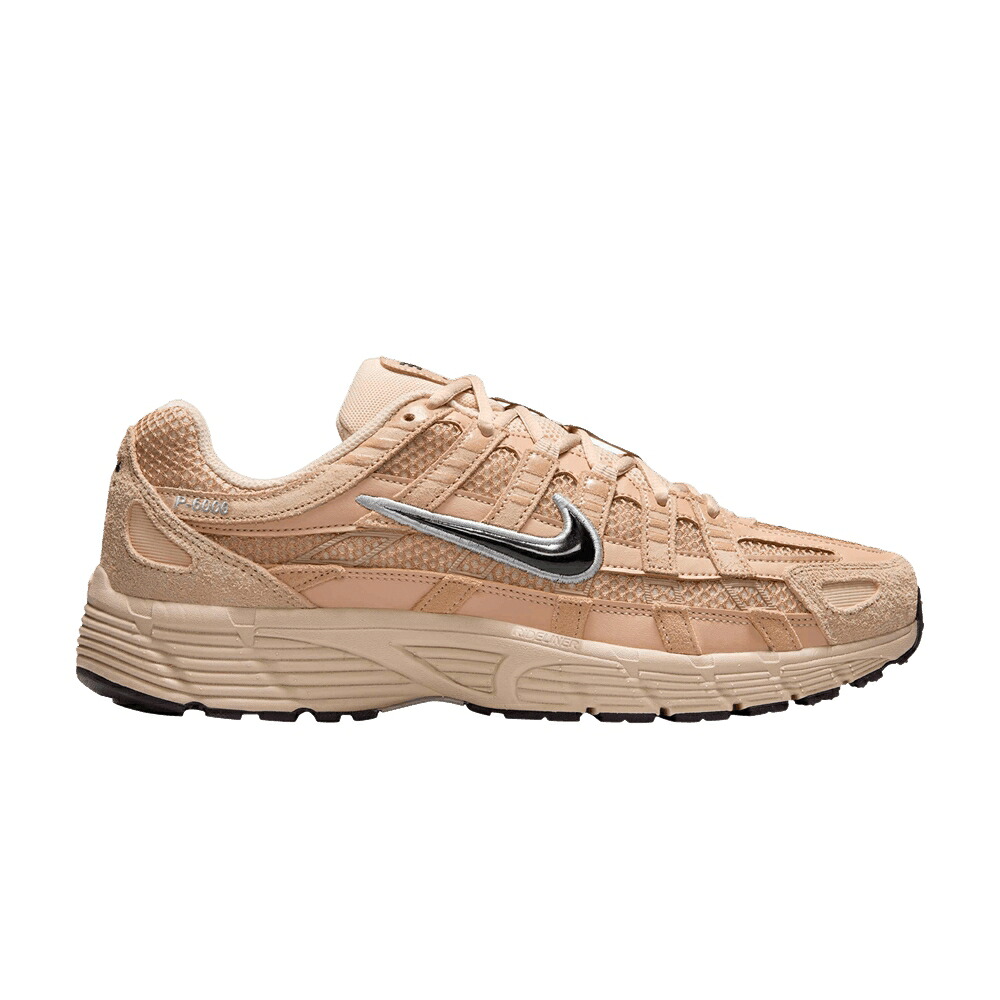 ナイキ 砂色 真砂 しろがね色 しろがね色 \u0027HEMP\u0027 スニーカー メンズ NIKE P-6000 SE / HEMP SAND DRIFT METALLIC SILVER