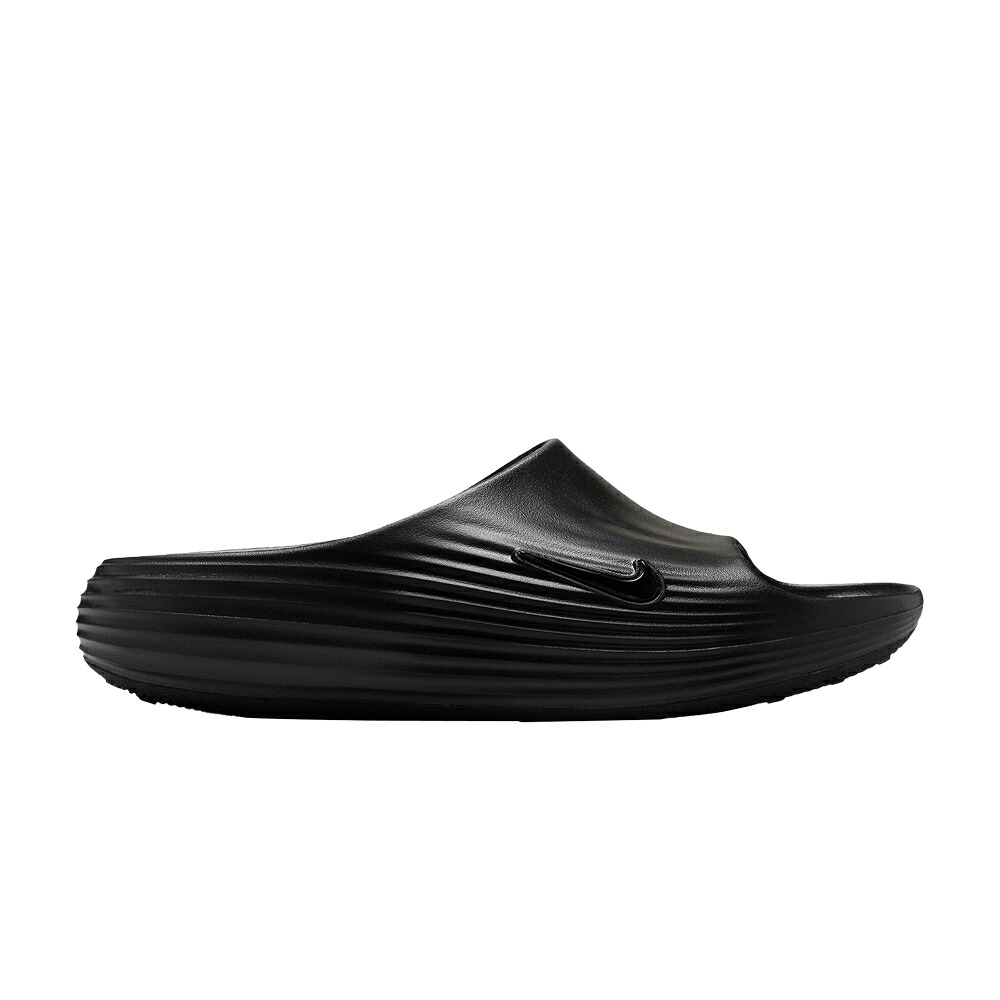 ナイキ サンダル 黒色 ブラック 'TRIPLE BLACK' スニーカー レディース NIKE WMNS REACTX REJUVEN8 SLIDE / BLACK BLACK BLACK