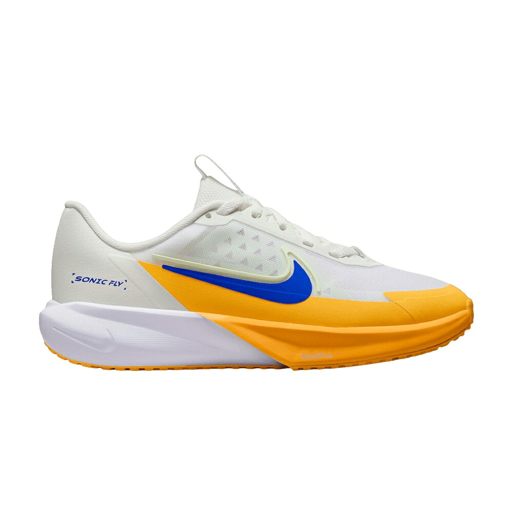 ナイキ 黄色 イエロー 白色 ホワイト 'WHITE ROYAL' ジュニア キッズ NIKE SONIC FLY GS YELLOW HYPER / SUMMIT WHITE VOLT TINT WHITE ベビー マタニティ スニーカー|スニケス
