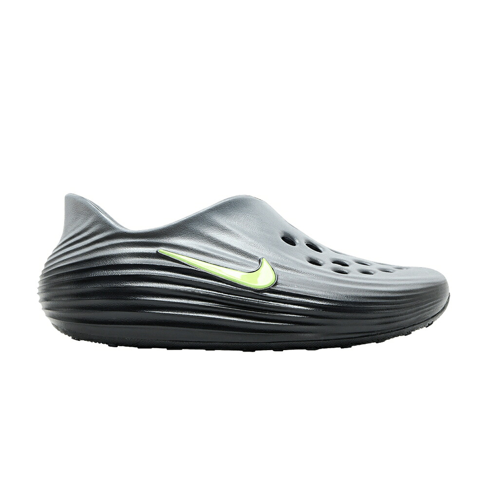 ナイキ 黒色 ブラック クール 灰色 グレー 'BLACK VOLT' ジュニア キッズ NIKE REACTX REJUVEN8 GS / BLACK COOL GREY VOLT ベビー マタニティ スニーカー｜スニケス
