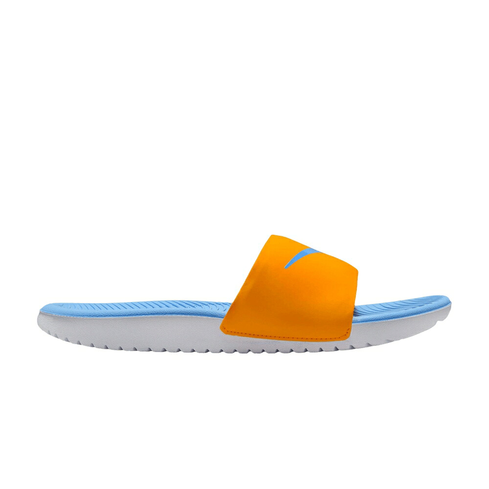 ナイキ サンダル 橙 オレンジ 白色 ホワイト 'ORANGE BLUE' ジュニア キッズ NIKE KAWA SLIDE GS PEEL UNIVERSITY / ORANGE PEEL WHITE UNIVERSITY ベビー マタニティ スニーカー 34,710円