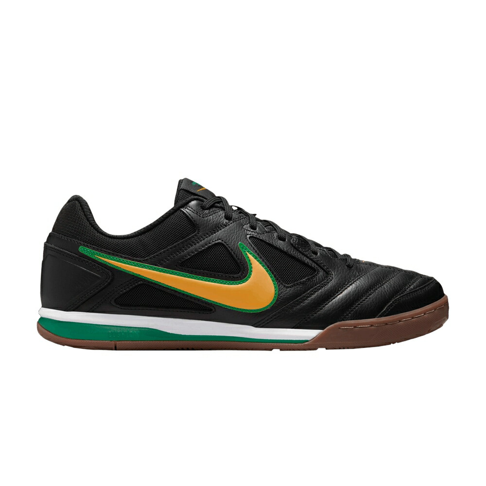 ナイキ ガトー 黒色 ブラック 白色 ホワイト 茶色 ブラウン BRASIL スニーカー メンズ NIKE GATO / BLACK WHITE GUM DARK BROWN