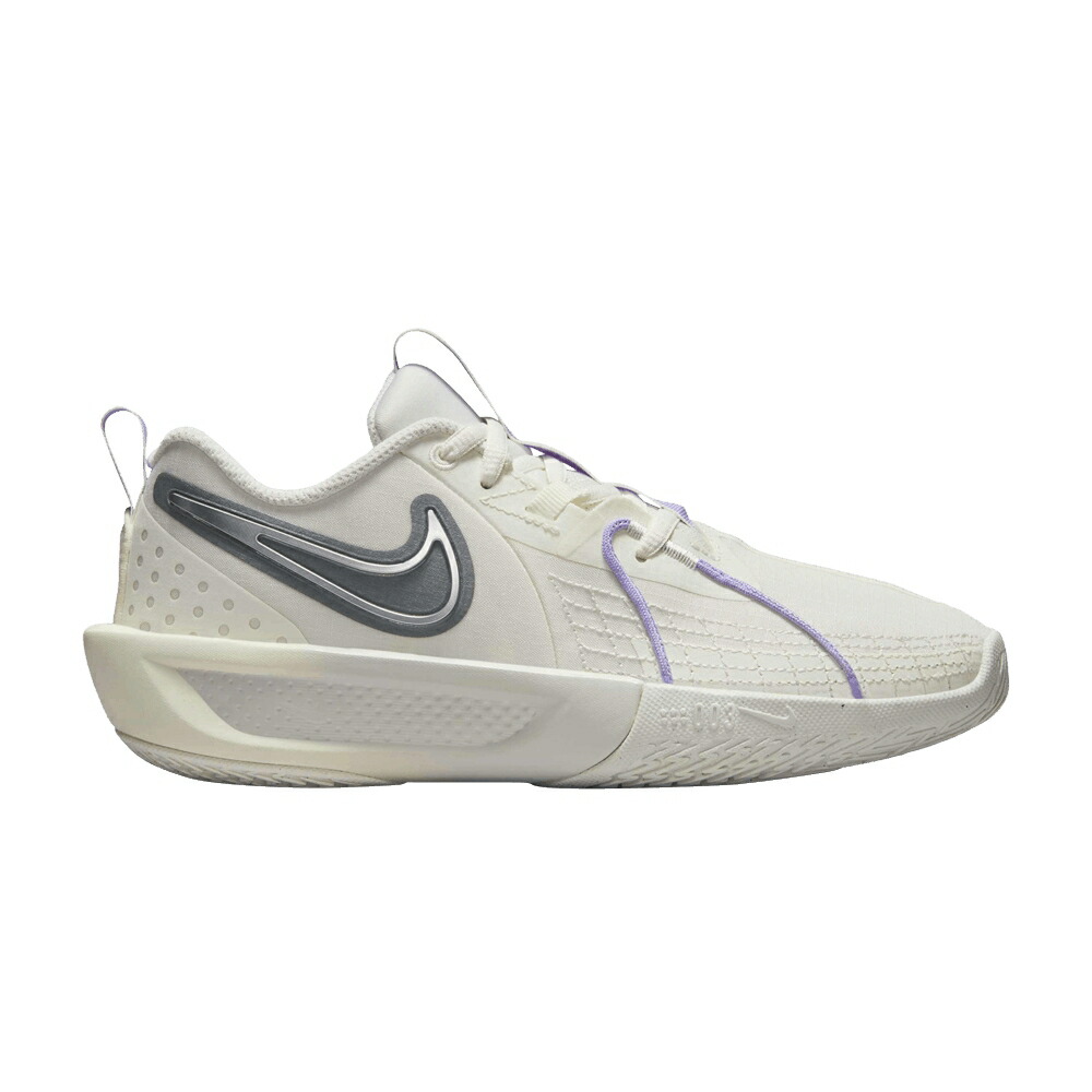 ナイキ しろがね色 しろがね色 \u0027SAIL GREY\u0027 お坊っちゃん キッズ NIKE GT CUT 3 GS SMOKE / SAIL LIGHT BONE METALLIC SILVER もの言う花 マタニティ スニーカー