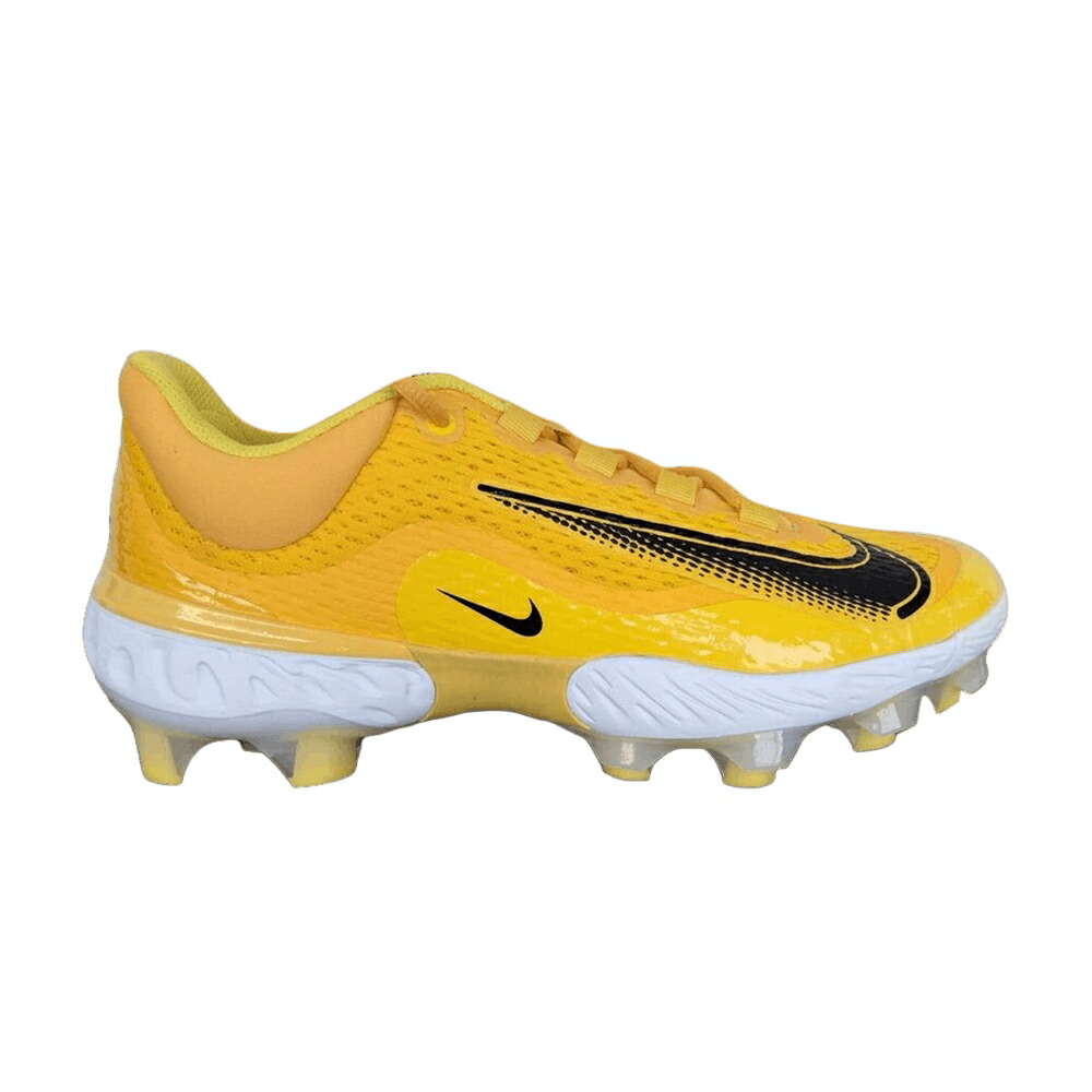 ナイキ アルファ ハラチ エリート 黒色 ブラック 白色 ホワイト アルファハラチ AMARILLO BLACK スニーカー メンズ NIKE ALPHA HUARACHE ELITE 4 LOW MCS / AMARILLO BLACK WHITE