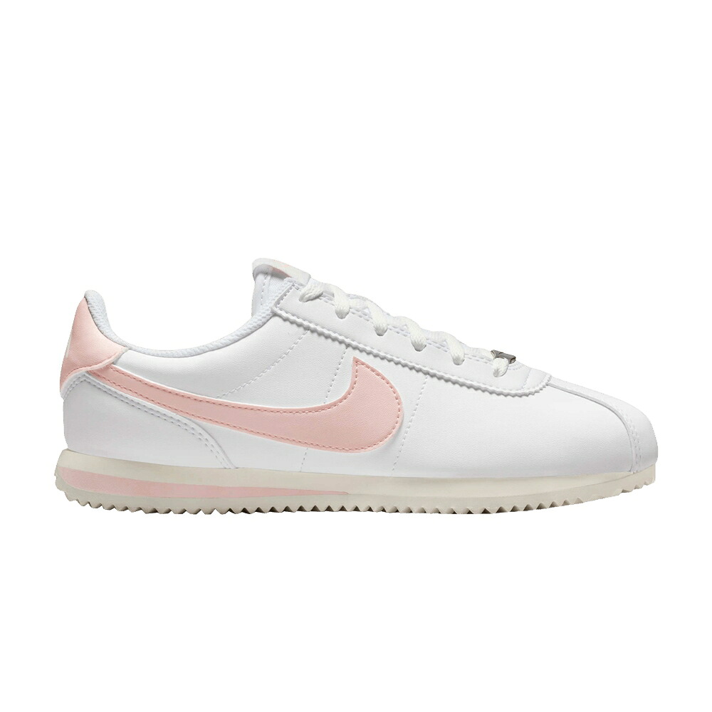 ナイキ コルテッツ 白いこと 白いこと さくら色 \u0027WHITE PINK\u0027 御坊っちゃん キッズ NIKE CORTEZ GS ECHO / WHITE SAIL ECHO PINK もの言う花 マタニティ スニーカー キッズファッション-靴