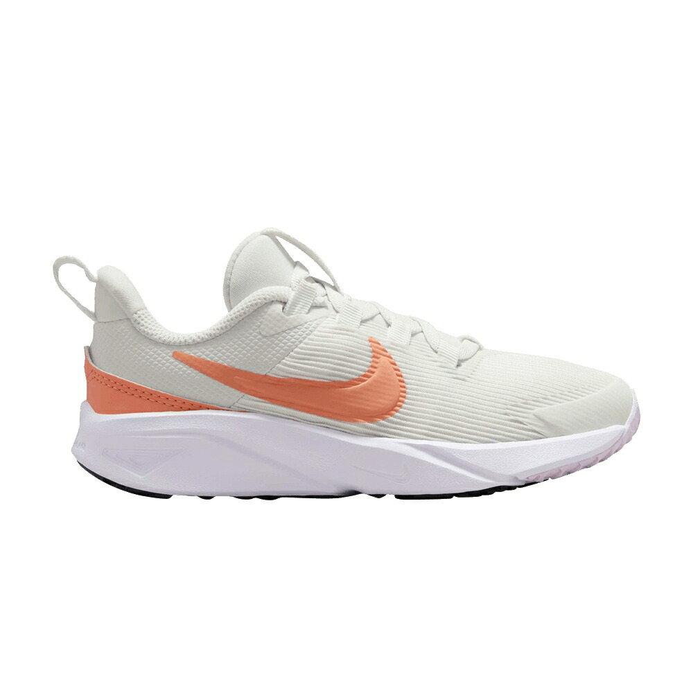 ナイキ 白いこと 白いこと 黒いこと 黒いこと \u0027SUMMIT AGATE\u0027 お坊っちゃん キッズ NIKE STAR RUNNER 4 なおなお書き WHITE APRICOT / SUMMIT WHITE WHITE BLACK APRICOT もの言う花 マタニティ スニーカー