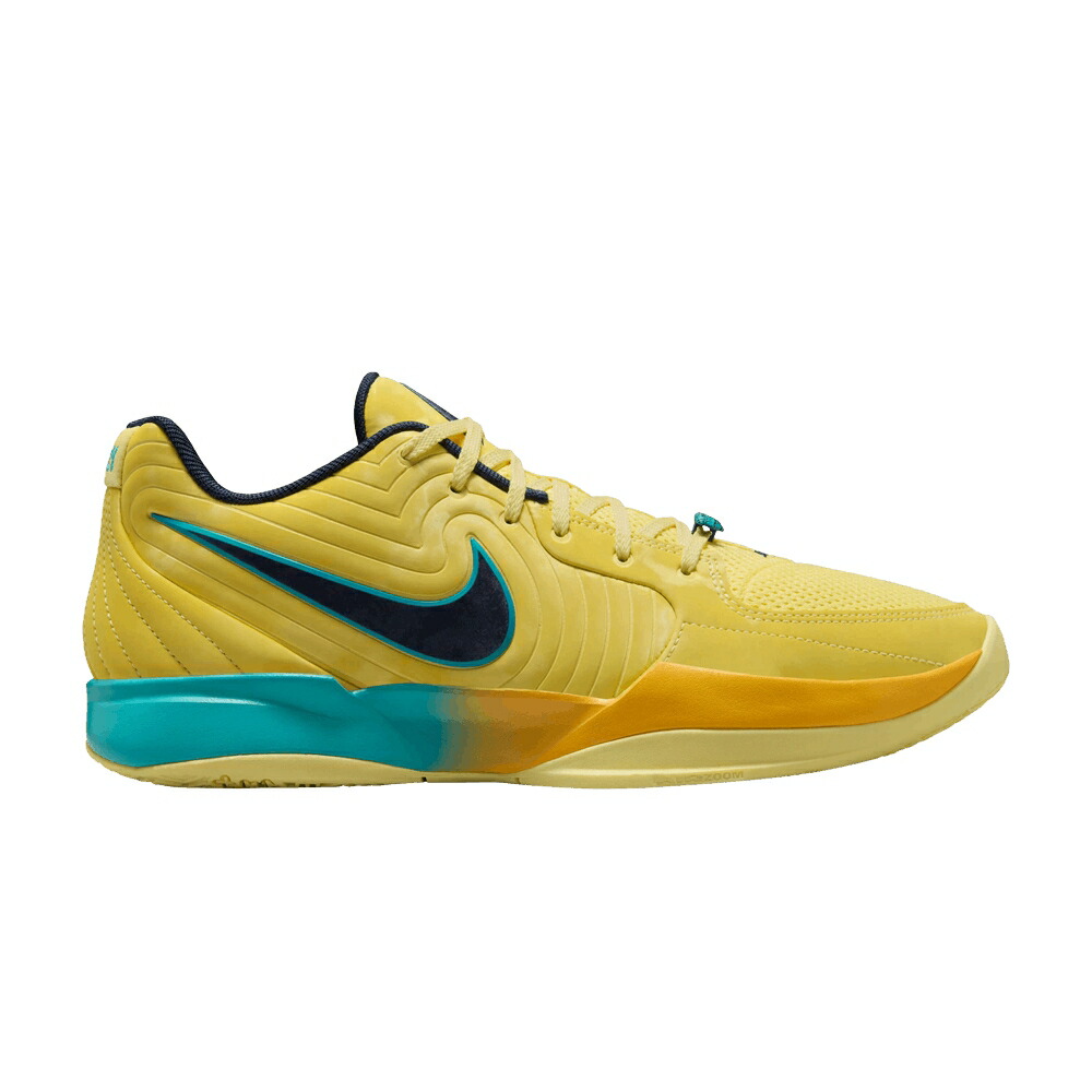 ナイキ 黄色 イエロー 黒色 ブラック OUT BODY スニーカー メンズ NIKE JA 2 MY / SONIC YELLOW BLACK TROPICAL TEAL