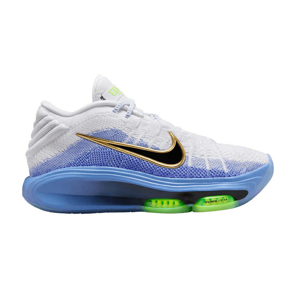 ナイキ ズーム 白色 ホワイト 黒色 ブラック FUNDAMENTAL スニーカー レディース NIKE WMNS AIR ZOOM GT HUSTLE 3 / WHITE ROYAL PULSE VOLT BLACK