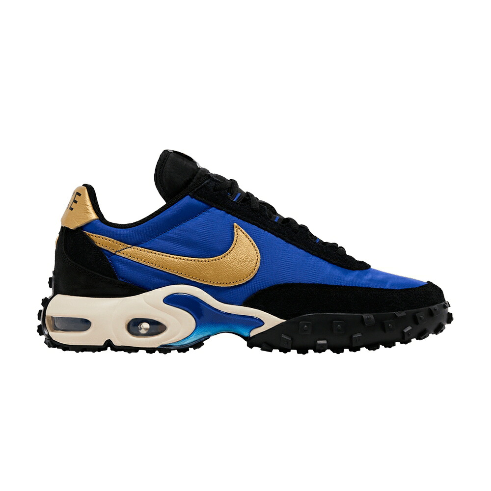 ナイキ マックス ワーヘル 青味 青み ゴールド エア湖マックス \u0027HYPER GOLD\u0027 スニーカー メンズ NIKE AIR MAX WAFFLE RACER SP BLUE METALLIC / HYPER BLUE METALLIC GOLD