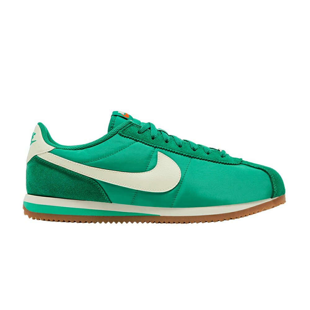 ナイキ コルテッツ スタジアム 緑 グリーン 橙 オレンジ 'STADIUM GREEN' スニーカー レディース NIKE WMNS CORTEZ / STADIUM GREEN SAFETY ORANGE GUM