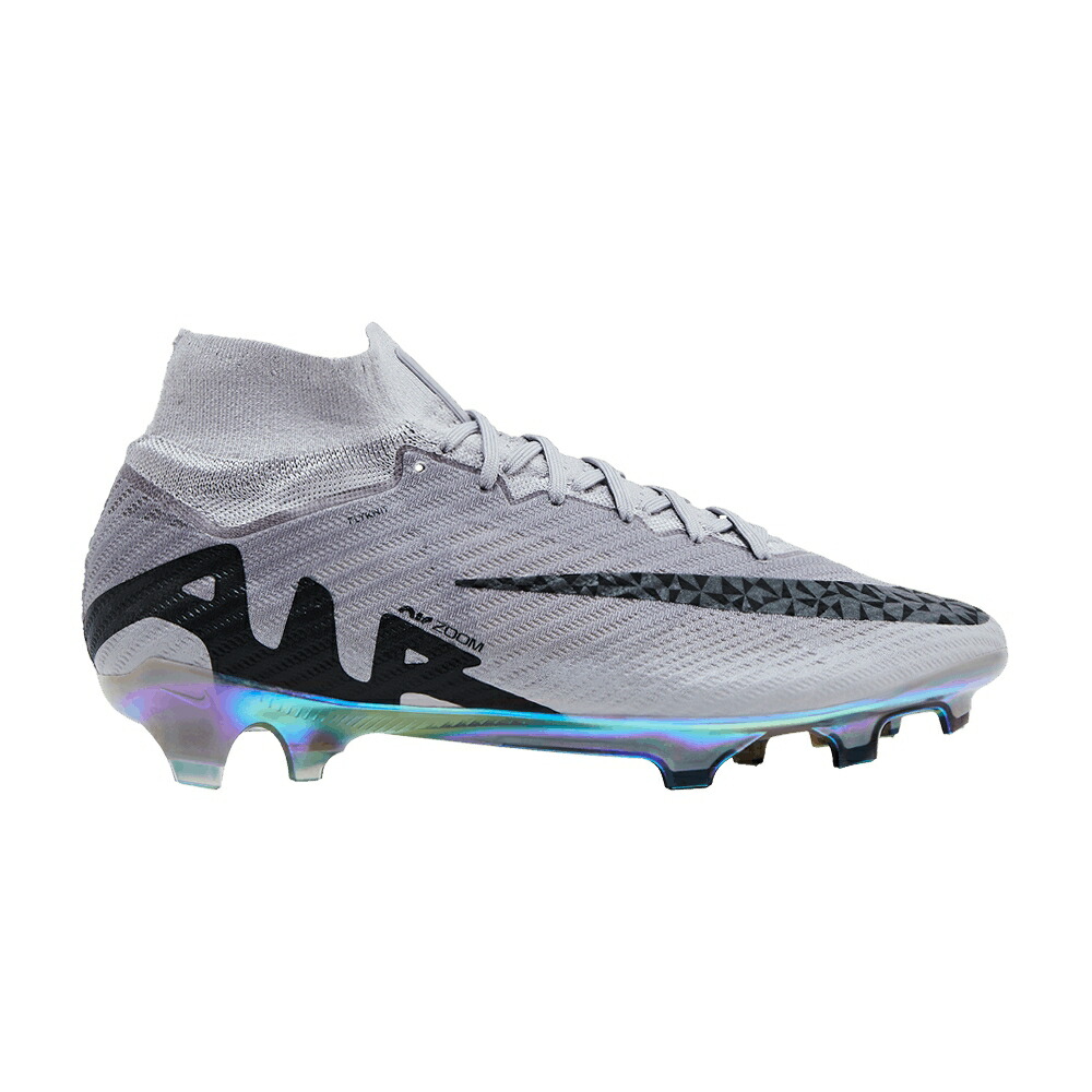 ナイキ エリート ハイ 灰色 グレー 黒色 ブラック RISING PACK スニーカー メンズ NIKE MERCURIAL SUPERFLY 9 ELITE AS FG HIGH GEM / ATMOSPHERE GREY BLACK