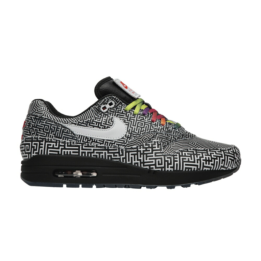 ナイキ マックス 黒色 ブラック 白色 ホワイト 赤 レッド エアマックス ON AIR: MAZE スニーカー メンズ NIKE AIR MAX 1 TOKYO / BLACK WHITE HABANERO RED