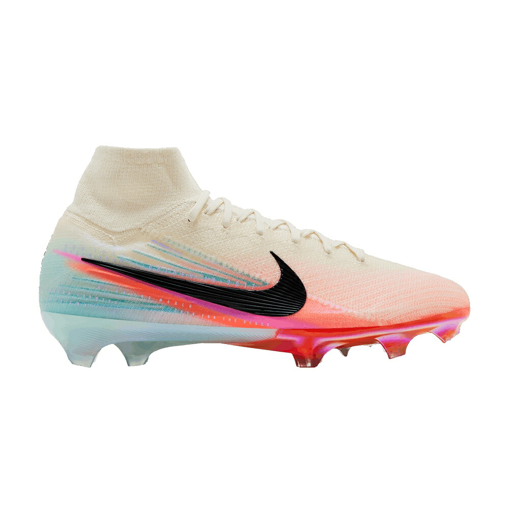 ナイキ 望遠レンズ エリート 象牙色 黒いこと 黒いこと \u0027BE ARE\u0027 スニーカー メンズ NIKE SAM KERR X ZOOM MERCURIAL SUPERFLY 10 ELITE FG WHO YOU / PALE IVORY BLACK