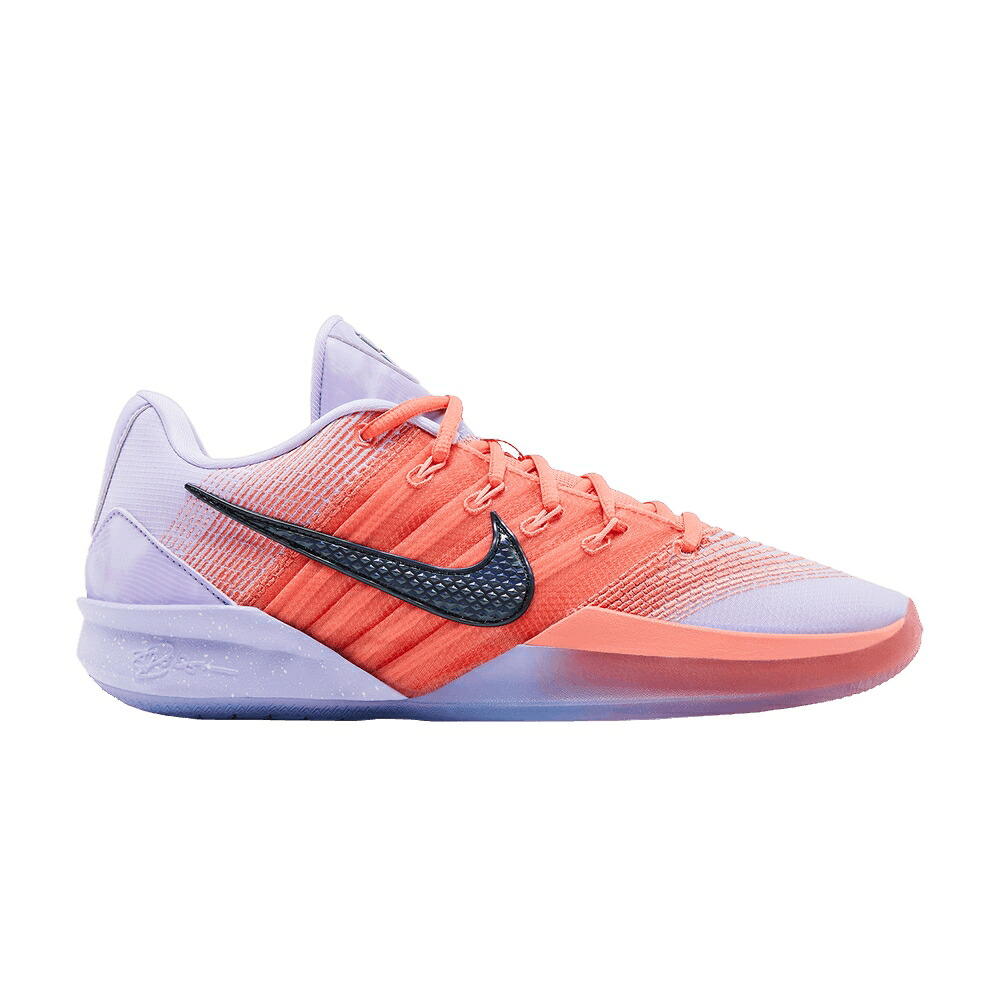 ナイキ マジック 'RADIANT' スニーカー レディース NIKE WMNS SABRINA 3 / BARELY GRAPE MAGIC EMBER BRIGHT｜スニケス