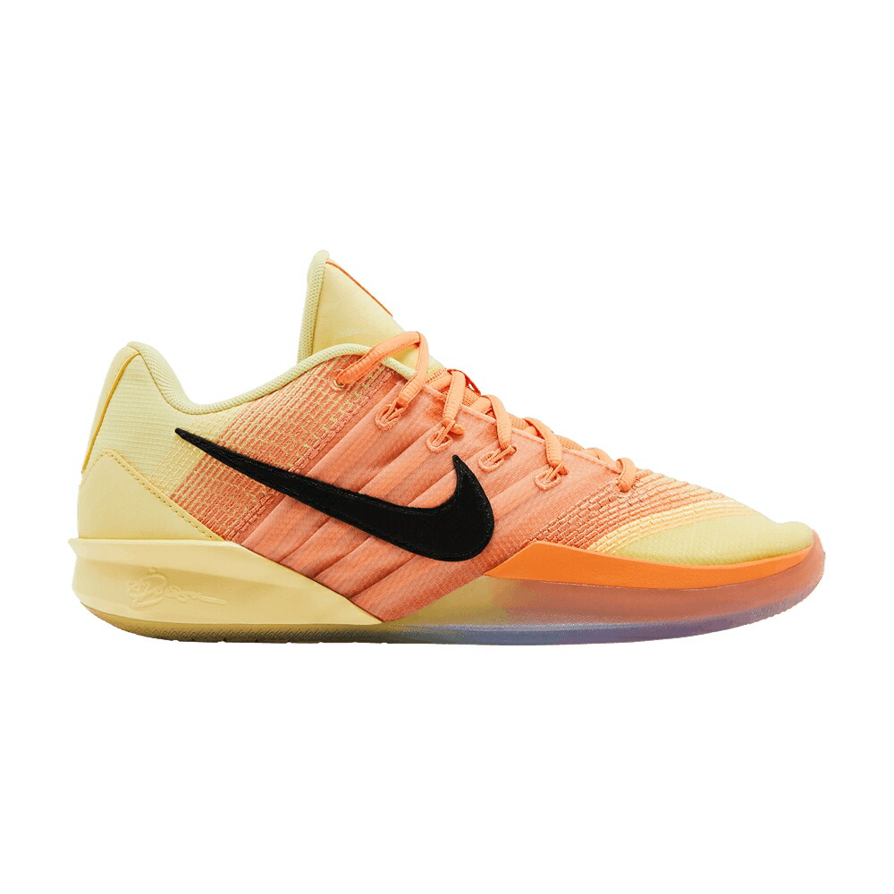 ナイキ 黄色 イエロー 橙 オレンジ 黒色 ブラック ALLSTAR スニーカー レディース NIKE WMNS SABRINA 3 ALL-STAR / SOFT YELLOW ORANGE TRACE BLACK