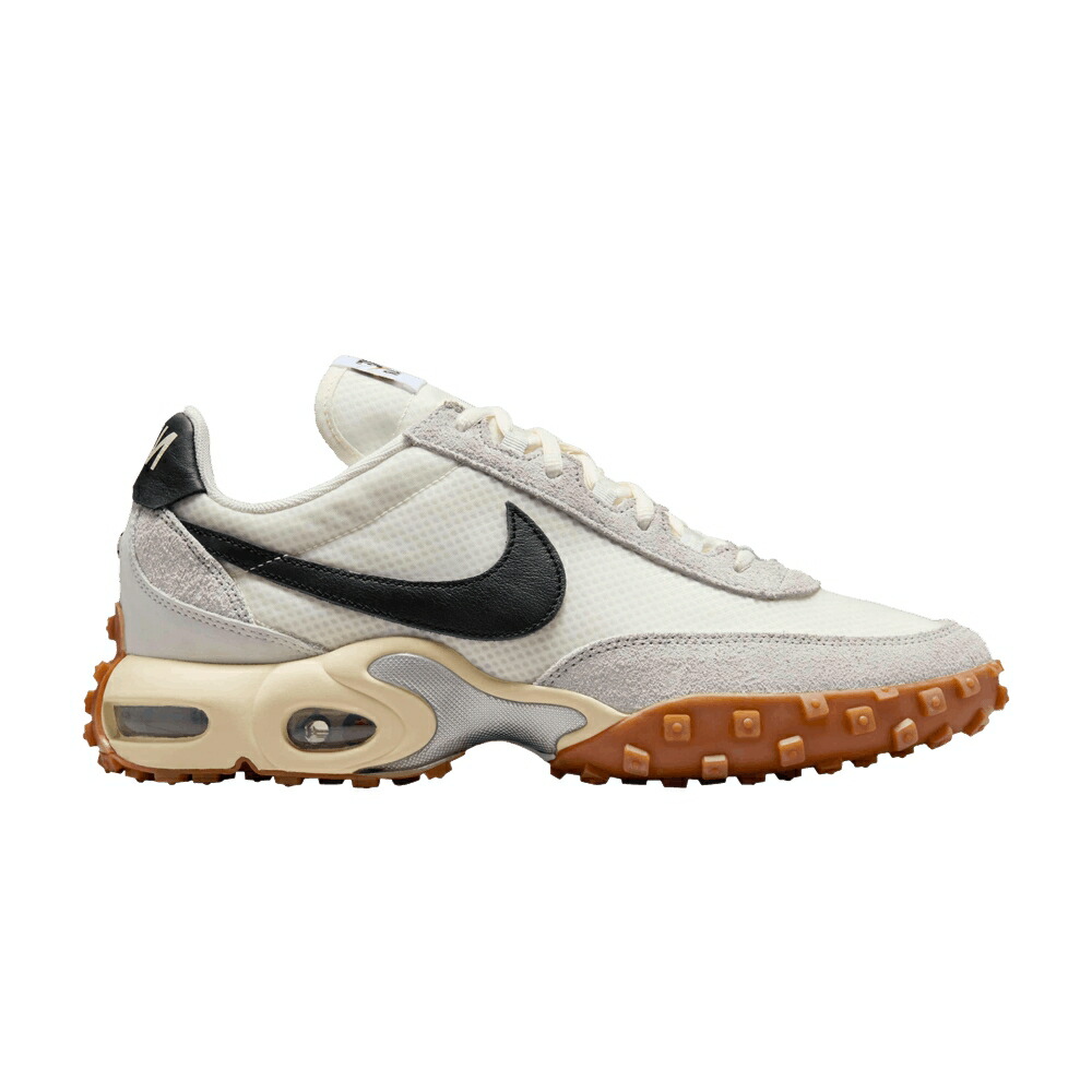 ナイキ マックス ワッフル 黒色 ブラック 茶色 ブラウン エアマックス 'SAIL GUM' スニーカー メンズ NIKE AIR MAX WAFFLE RACER SP BLACK / SAIL BLACK GUM MEDIUM BROWN