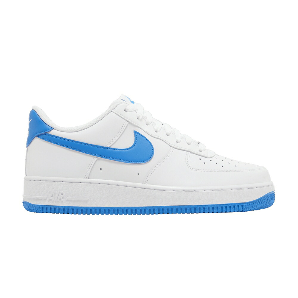 ナイキ 白いこと 白いこと 青味 青み 空軍 \u002707 \u0027WHITE BLUE\u0027 スニーカー メンズ NIKE AIR FORCE 1 PHOTO / WHITE WHITE PHOTO BLUE
