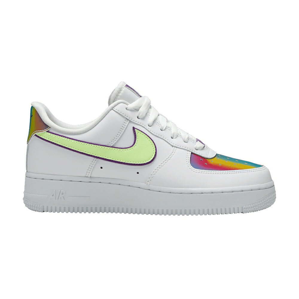 ナイキ 白いこと 白いこと 青み 青色 空軍 \u0027EASTER\u0027 スニーカー レディース NIKE WMNS AIR FORCE 1 LOW / WHITE BARELY VOLT HYPER BLUE