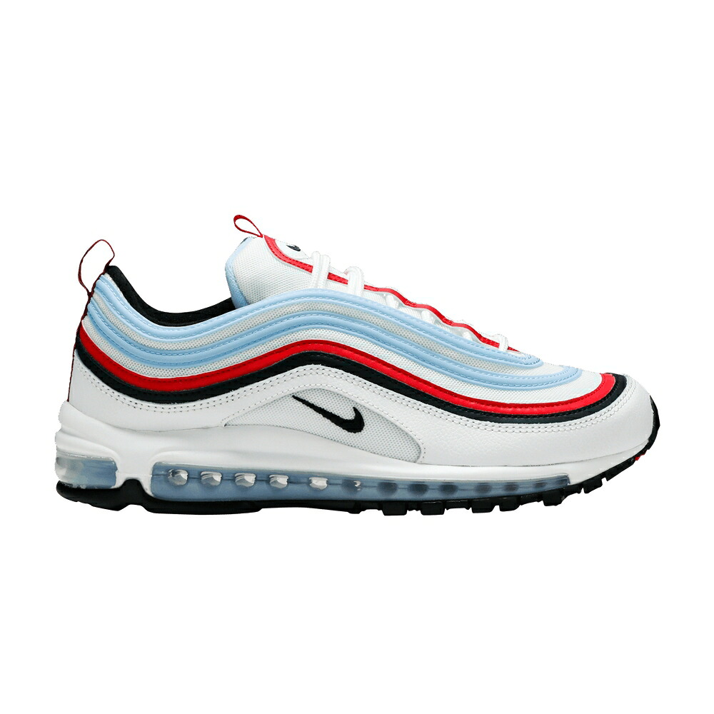 ナイキ マックス 白色 ホワイト 赤 レッド エアマックス 'GUNDAM' スニーカー メンズ NIKE AIR MAX 97 / WHITE UNIVERSITY RED PSYCHIC|スニケス