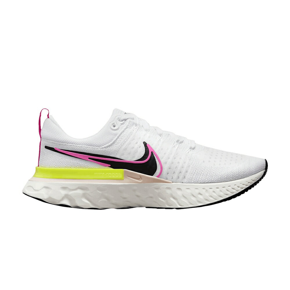 ナイキ リアクト ラン フライニット 白色 ホワイト ピンク ブラスト 黒色 ブラック RAWDACIOUS スニーカー メンズ NIKE REACT INFINITY RUN FLYKNIT 2 / WHITE SAIL PINK BLAST BLACK