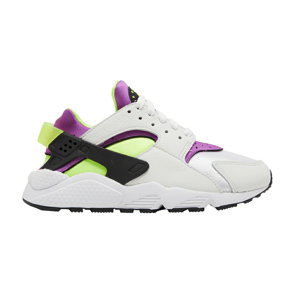 ナイキ ハラチ 白色 ホワイト 黄色 イエロー マジェンタ 黒色 ブラック 'MAGENTA' スニーカー レディース NIKE WMNS AIR HUARACHE 2021 / WHITE NEON YELLOW MAGENTA BLACK|スニケス