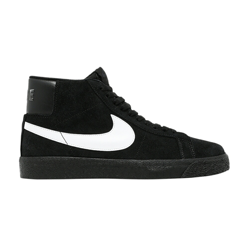 ナイキ ズーム ブレイザー ミッド エスビー 黒色 ブラック 白色 ホワイト 'BLACK WHITE' スニーカー メンズ NIKE ZOOM BLAZER MID SB / BLACK BLACK BLACK WHITE|スニケス