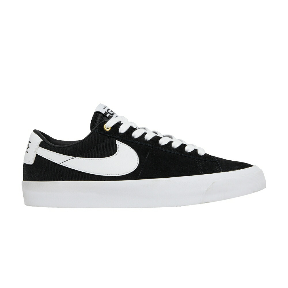 ナイキ ズーム ブレイザー プロ エスビー 黒色 ブラック 茶色 ブラウン BLACK WHITE スニーカー メンズ NIKE ZOOM BLAZER LOW PRO GT SB / BLACK BLACK GUM LIGHT BROWN