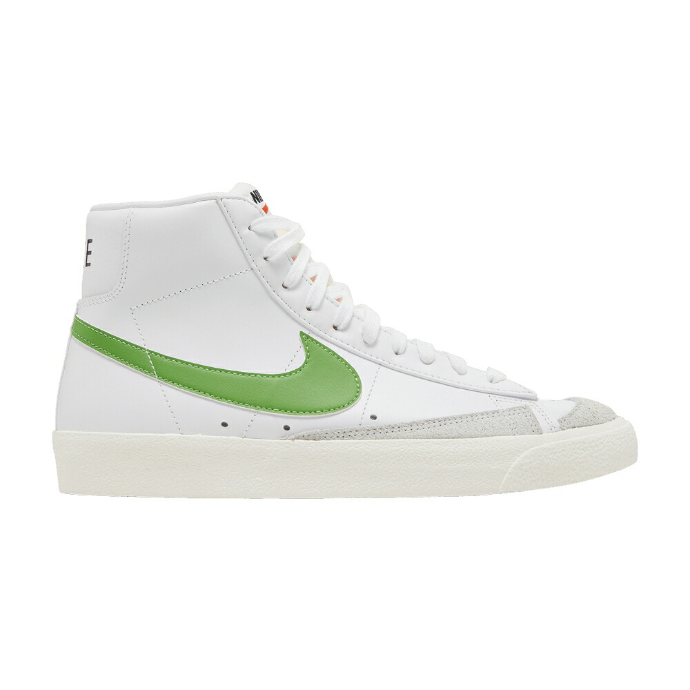 ナイキ ブレイザー ミッド ビンテージ ヴィンテージ 白色 ホワイト 黒色 ブラック '77 'WHITE CHLOROPHYLL' スニーカー メンズ NIKE BLAZER MID VINTAGE / WHITE BLACK SAIL CHLOROPHYLL