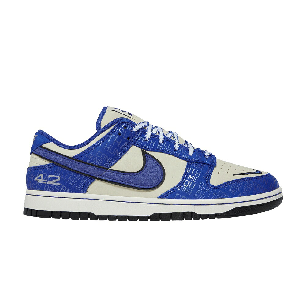 ナイキ ダンク 青味 青味 ダンクロー \u0027JACKIE ROBINSON\u0027 スニーカー メンズ NIKE DUNK LOW / RACER BLUE RACER BLUE COCONUT