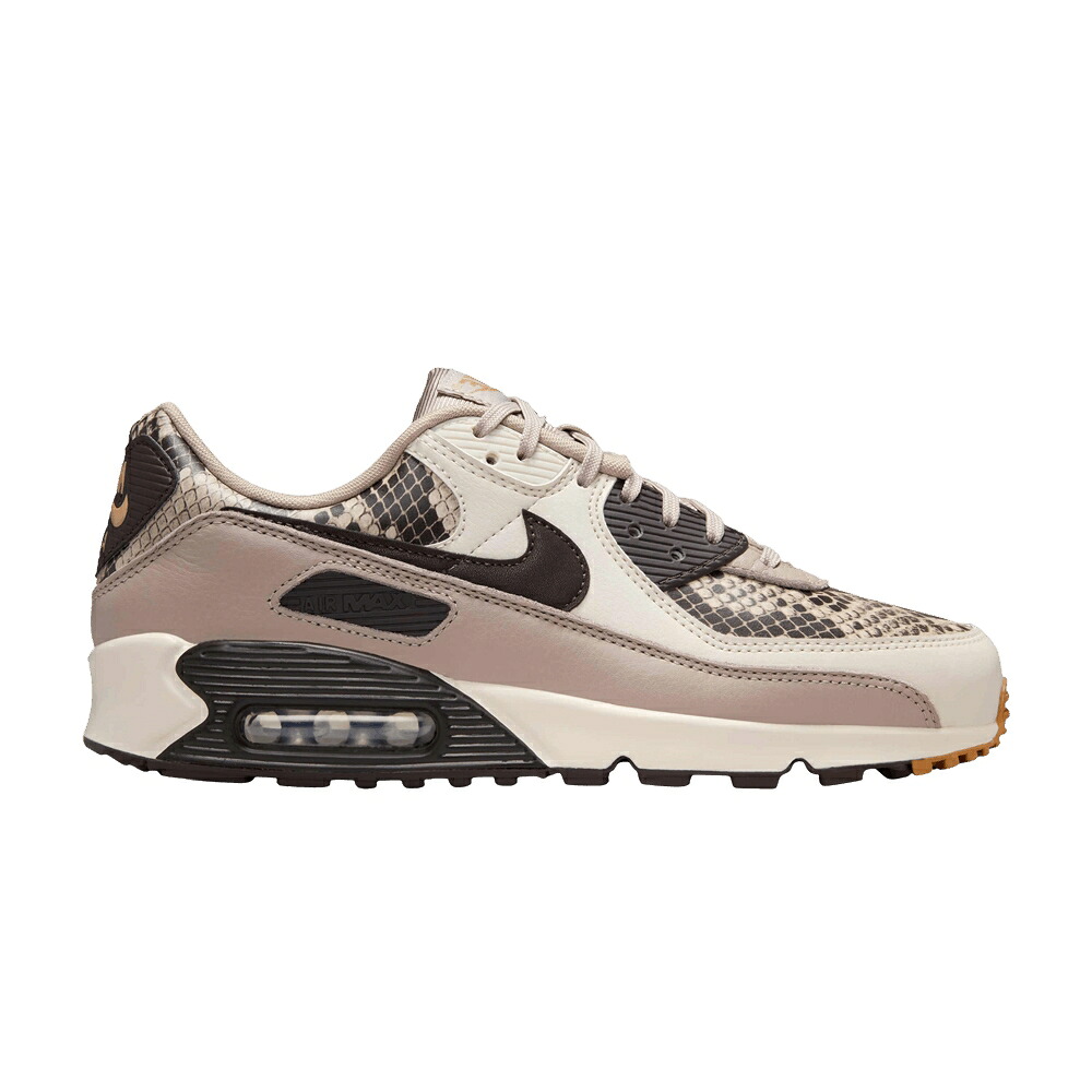 ナイキ マックス エアマックス 'SNAKESKIN' スニーカー レディース NIKE WMNS AIR MAX 90 SE / MALT MULTI COLOR LIGHT OREWOOD