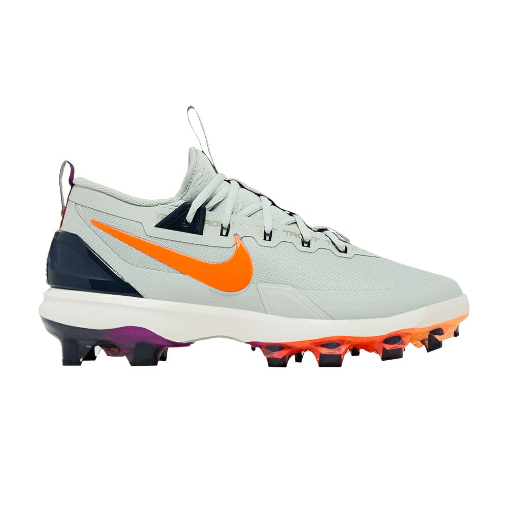 ナイキ エリート しろがね色 しろがね色 \u0027LIGHT ORANGE\u0027 スニーカー メンズ NIKE FORCE TROUT 9 ELITE MCS SILVER / 靴-メンズ靴