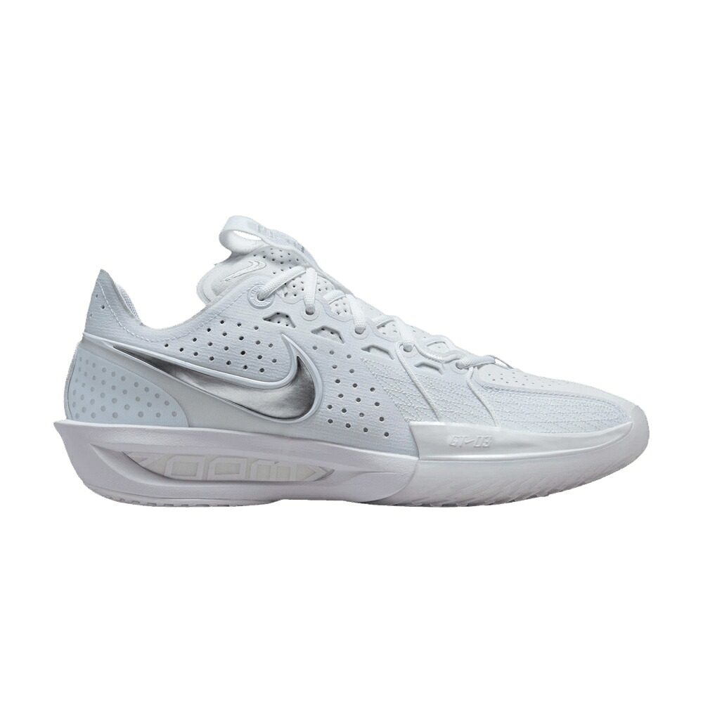 ナイキ 望遠レンズ 白いこと 白いこと 緑 緑であること ストライク \u0027WHITE SILVER\u0027 スニーカー メンズ NIKE AIR ZOOM GT CUT 3 METALLIC / WHITE GREEN STRIKE METALLIC